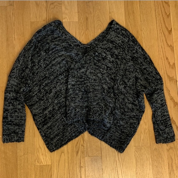 Black Knit Sweater | Foreign Exchange - Picture 3 of 3